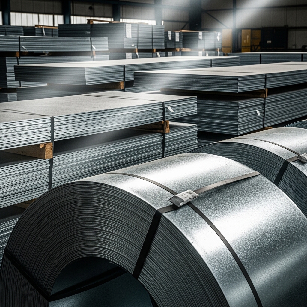 ألواح ولفائف الحديد المجلفن ٣