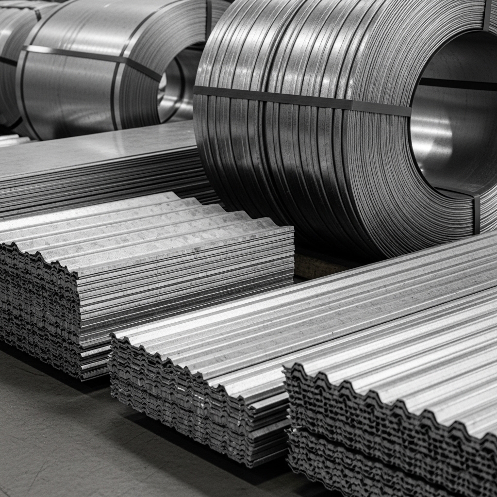 ألواح ولفائف الحديد المجلفن ٥