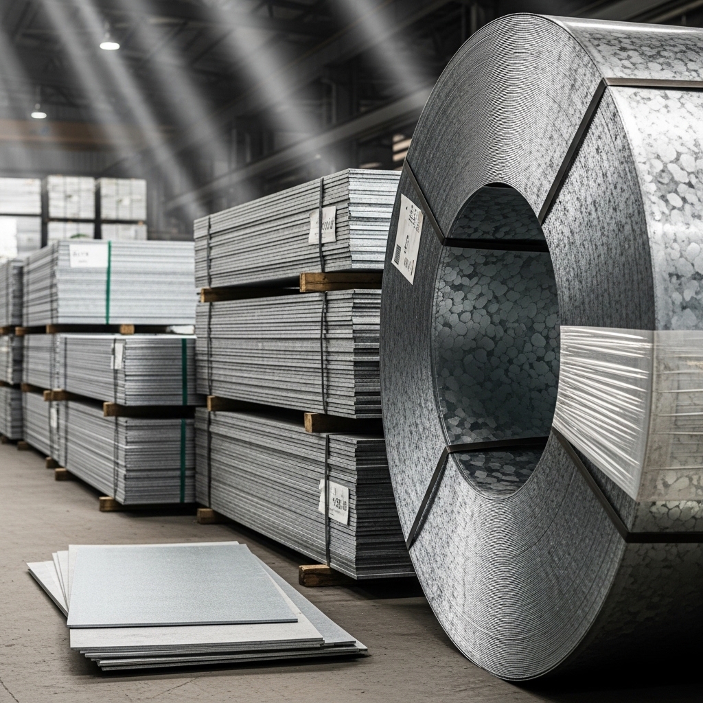 ألواح ولفائف الحديد المجلفن٤