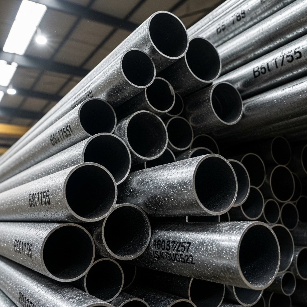 أنابيب الصلب المجلفن بالغمس الساخن ٢