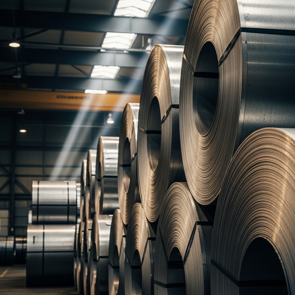 لفائف الصلب المدرفلة على البارد ٢