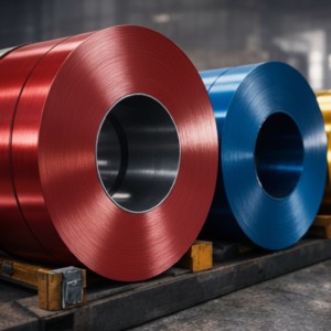 لفائف الصلب الملون