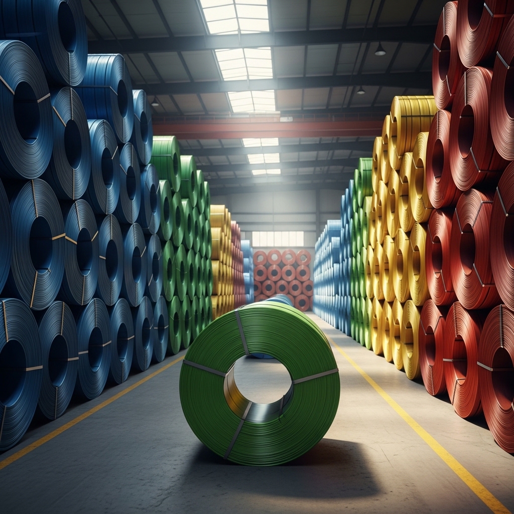 لفائف الصلب الملون ٥