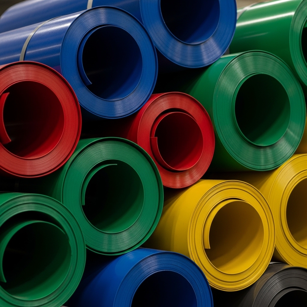 لفائف الصلب الملون٢