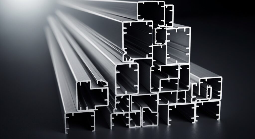 مقاطع ألمونيوم لصناعة الأبواب والنوافذ ٣