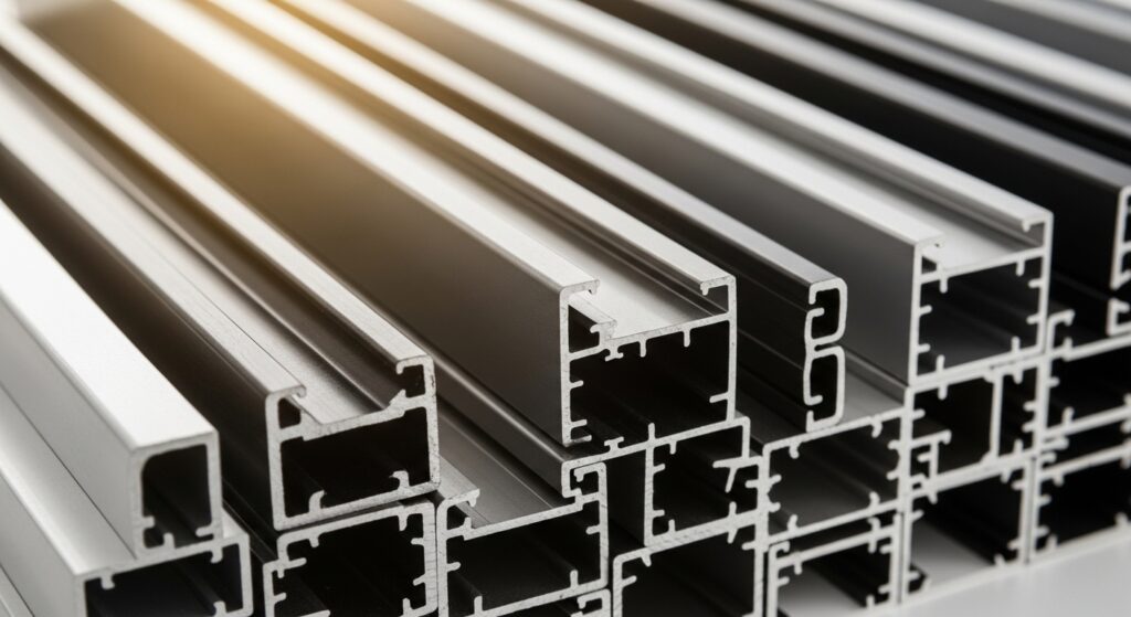 مقاطع ألمونيوم لصناعة الأبواب والنوافذ ٥