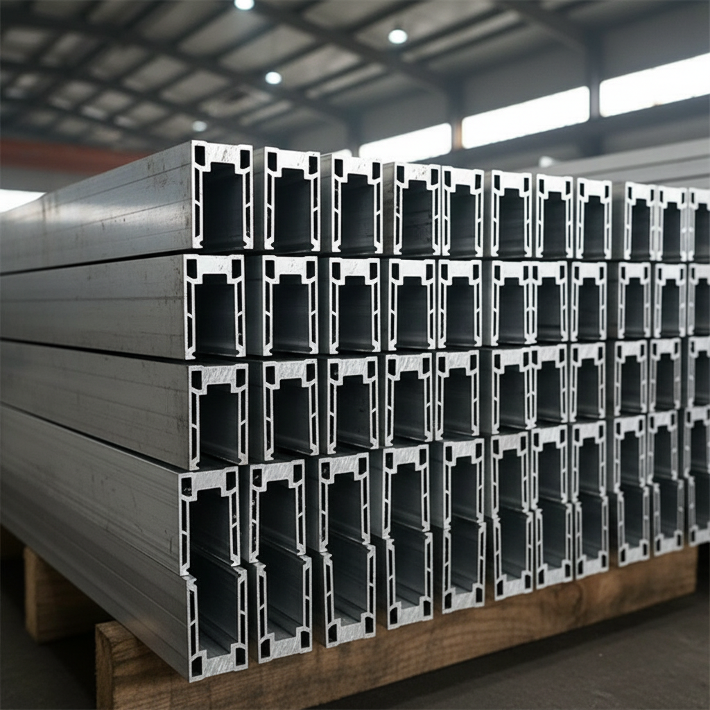 مقاطع ألمونيوم لصناعة الأبواب والنوافذ ٦